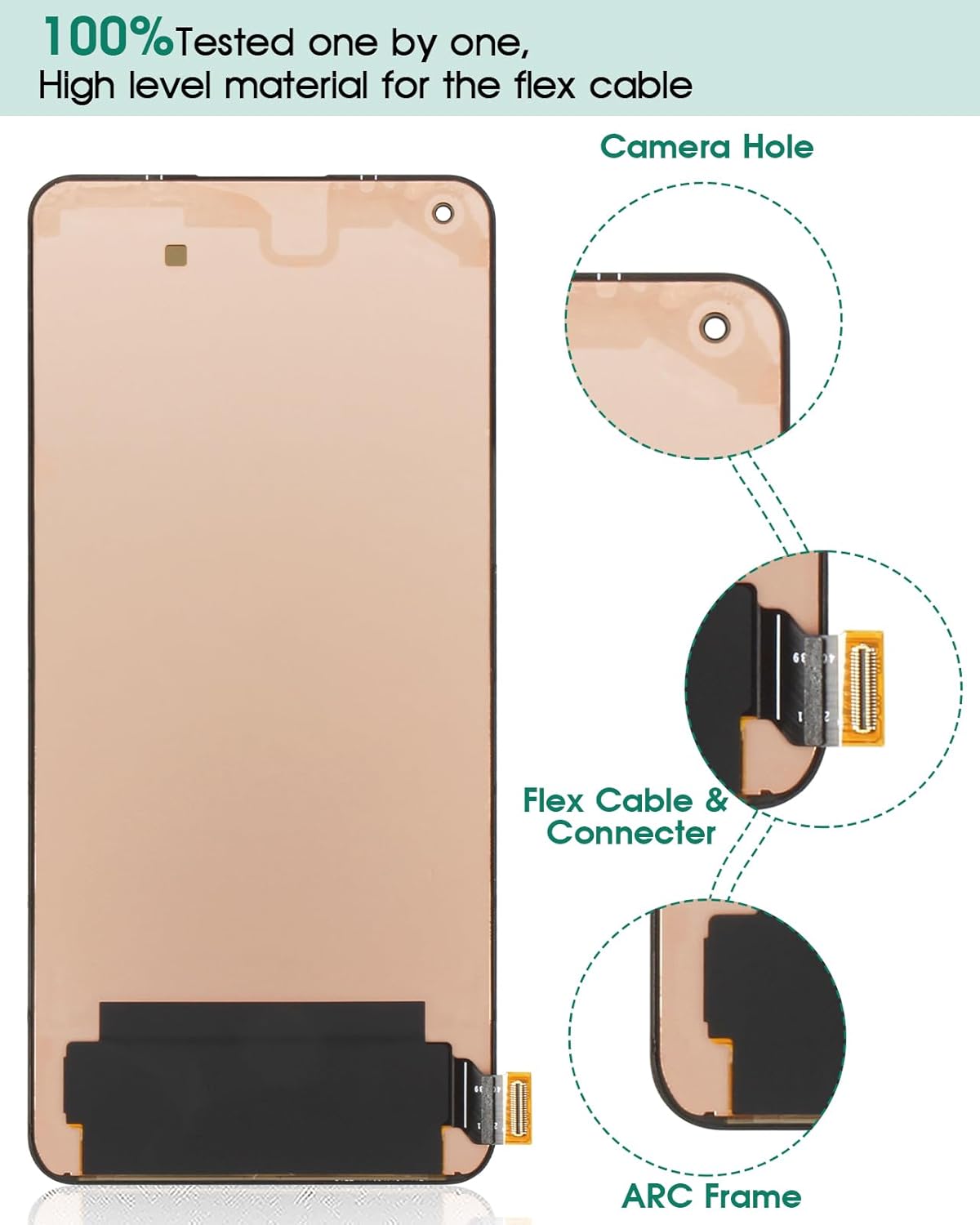 Original for Xiaomi 11 Lite 5G NE Screen Replacement for Xiaomi 11 Lite 5G NE LCD Digitizer for Xiaomi 2109119DG 2107119DC 2109119DI Display Touch Sceen Assembly Repair Parts