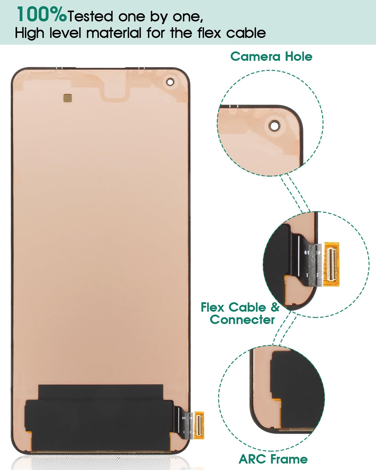 Display LCD Per Xiaomi 11 Lite 5G NE - Schermo AMOLED Con Touch, Kit Riparazione Completo - Foto 3