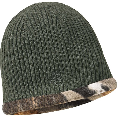 Legendary Whitetails Men's One Size Fits Most Trophy Buck Reversible Knit Camo Hat, Army