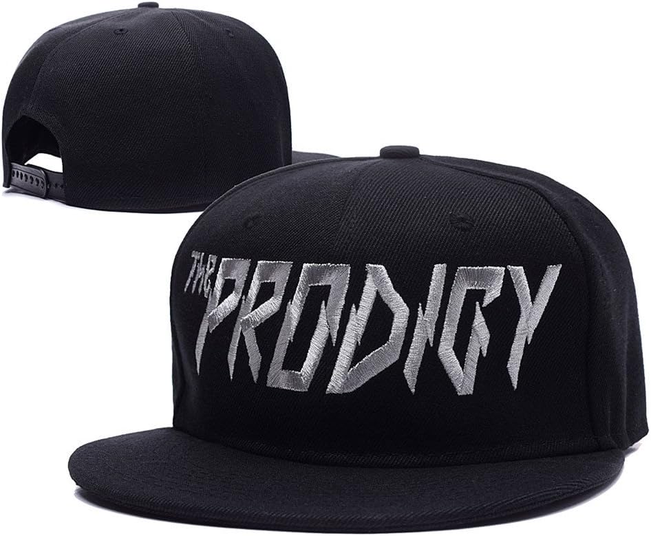 The Prodigy Band Logo Adjustable Snapback Caps Embroidery Hats Black