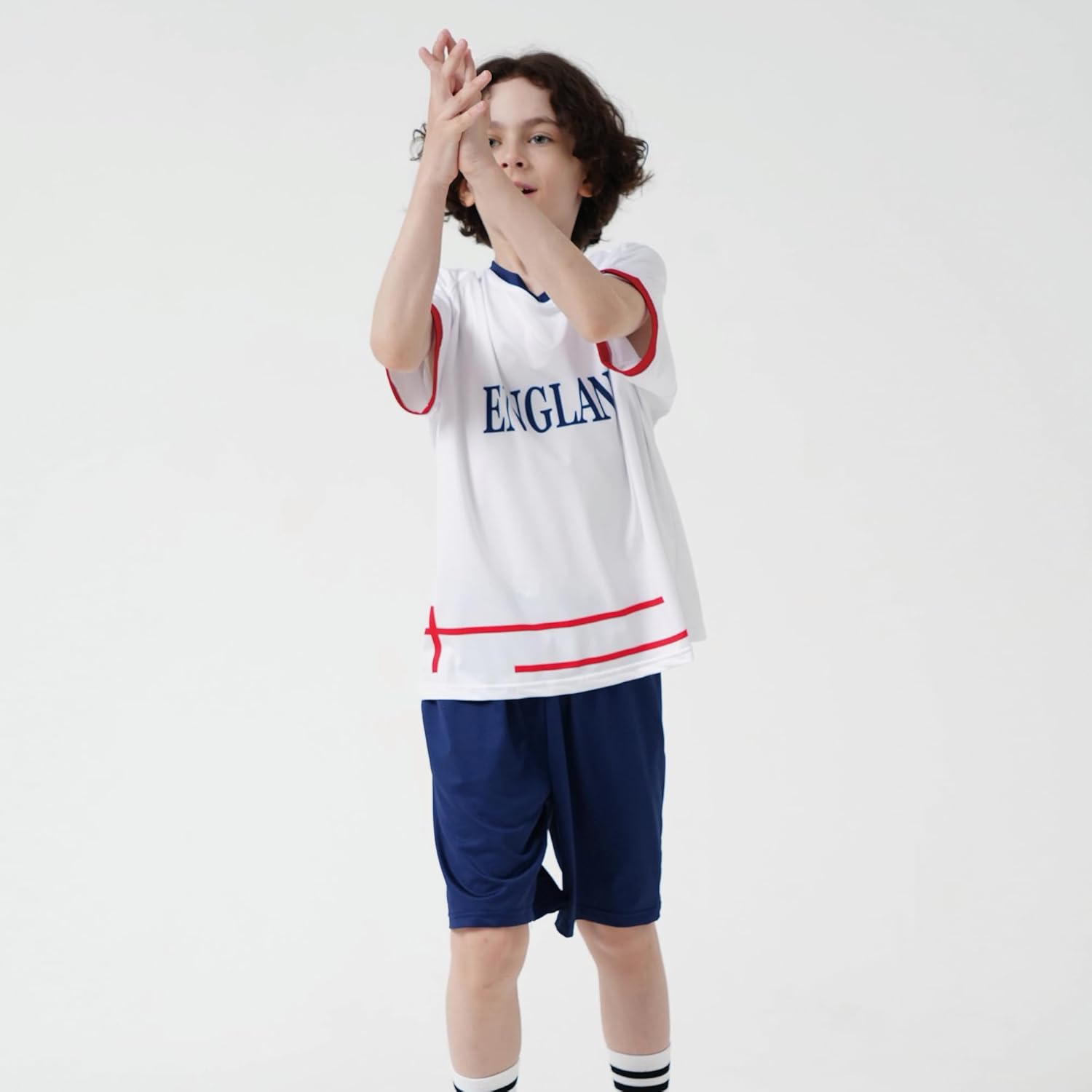 Cnins Kids Soccer Jersey Kit for Boys & Girls- Breathable & Quick-Dry - Youth Soccer Football Training Gifts (2T-14Y)