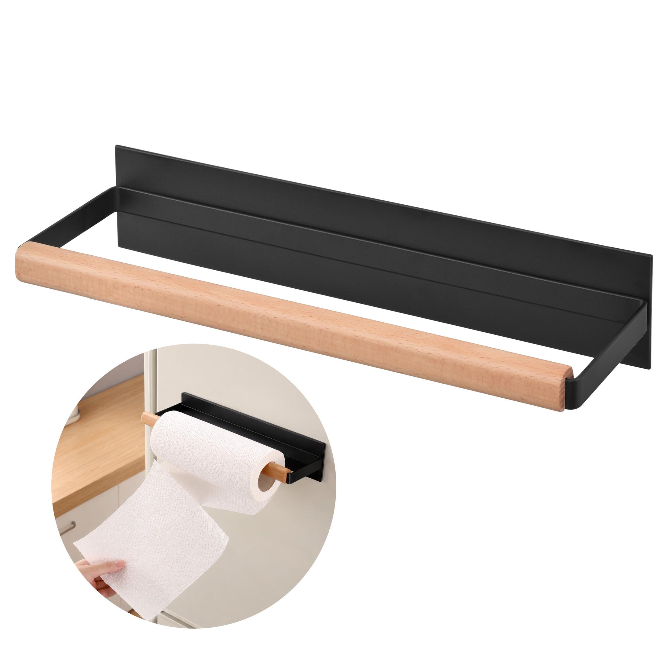 Amazon.com: KES Magnetic Paper Towel Holder, Strong Magnet, Black