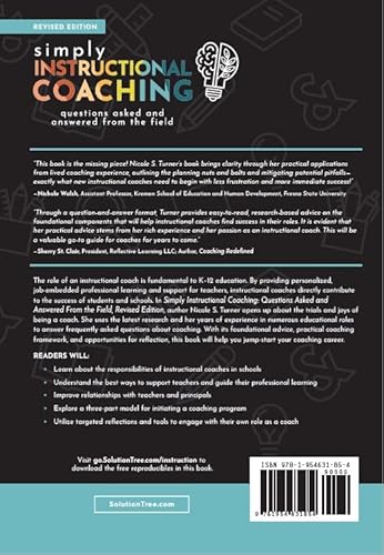 Simply Instructional Coaching: Questions Asked And Answered From The Field, Revised Edition (Straightforward Advice And A Practical Framework For Instructional Coaching Professional Development) #TOP1