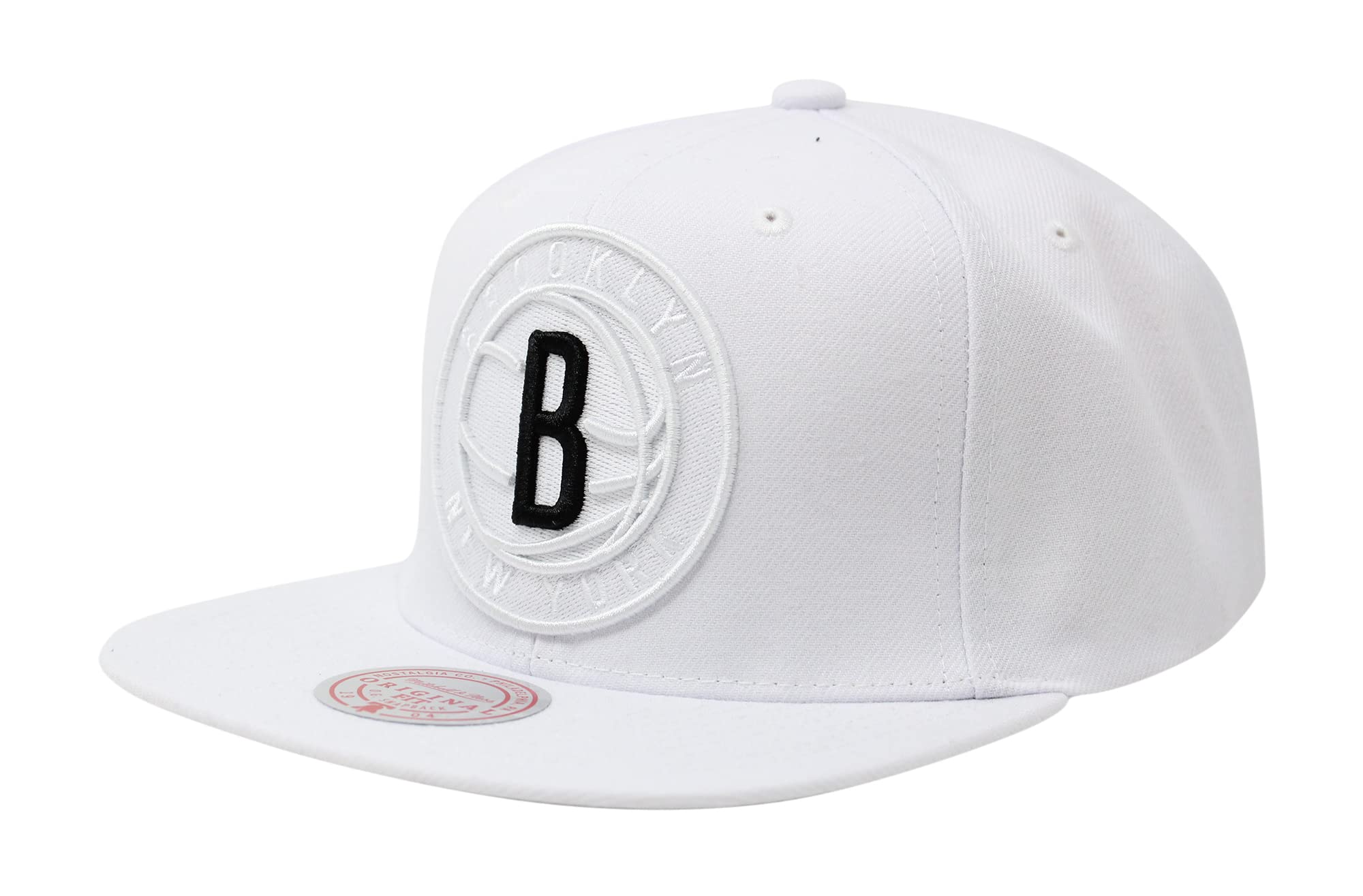 Mitchell & Ness Men's White Out TC Snapback Cap