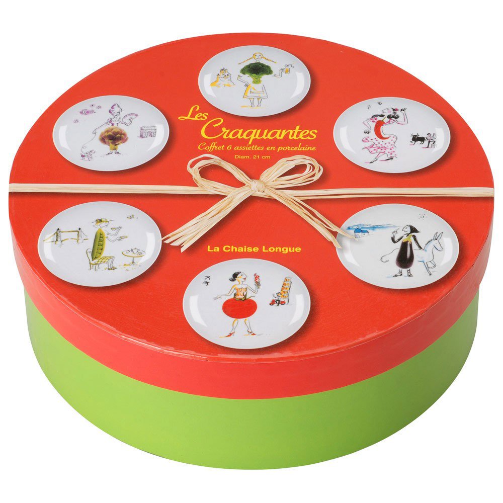 Assiettes à Dessert Vintage Pompadour – La Chaise Longue, Style Bridgerton, Porcelaine