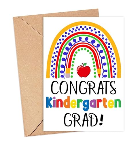 ShelbyShops Ƃ߂łƂJ[h - ctƃJ[h - ߂łƂJ[h - Class Of 2024 m[gJ[h - Kinder Grad - ʔƃJ[h - Hello First Grade Card