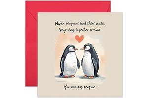 Captivating Card for Your Beloved Penguin