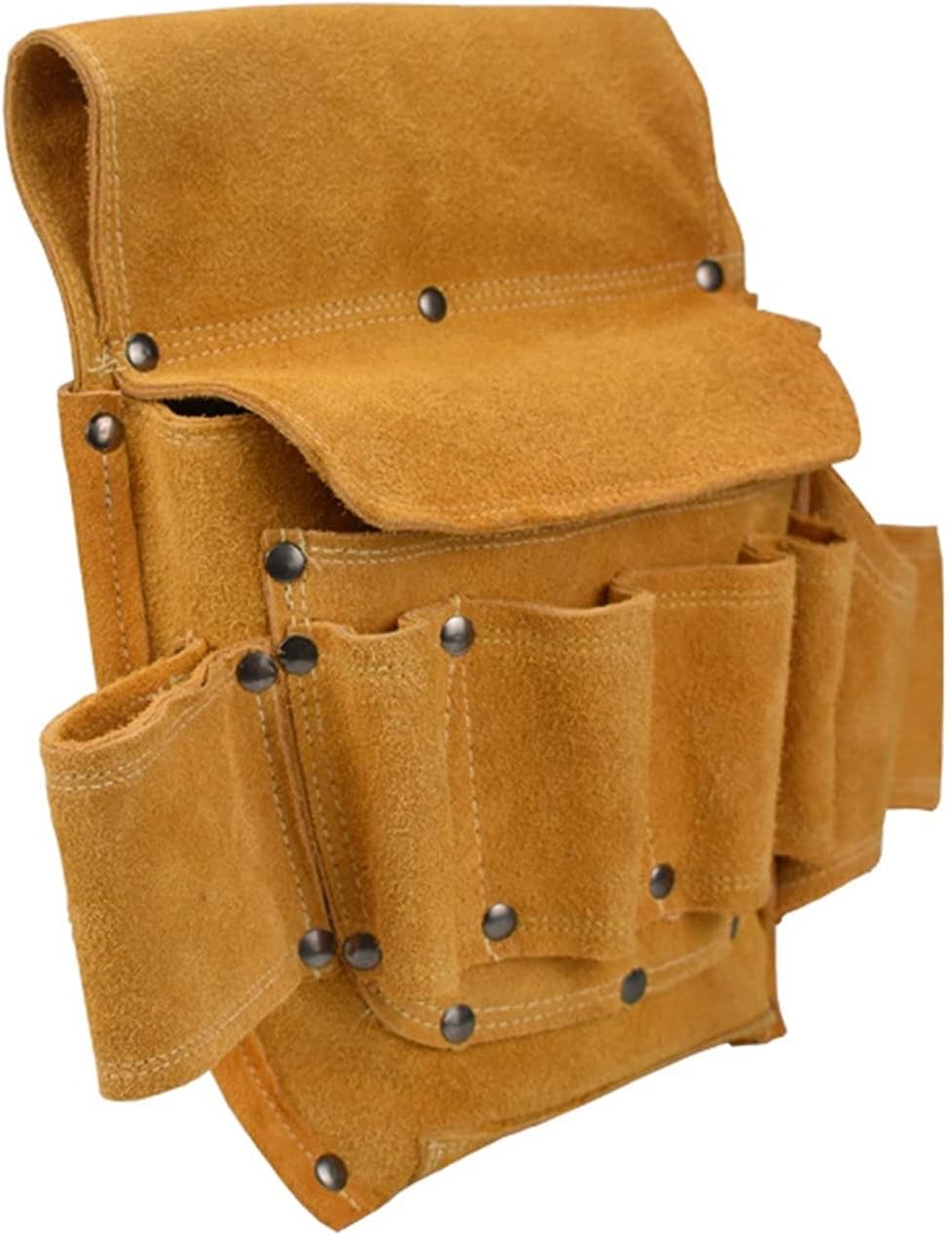 TOURBON 腰袋 3段 作業用 ウエストバッグ 電工 工具入れ 多数ポケット