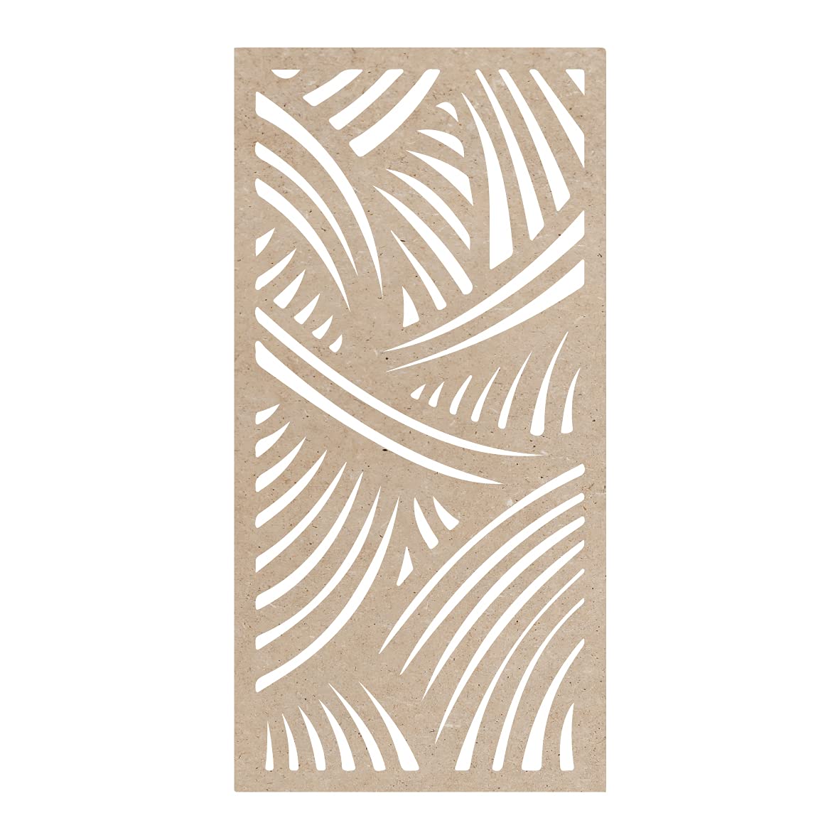 pannello decorativo griglia mdf traforato 100x200cm taglio laser decorazione casa, quadro, fai da te, separè