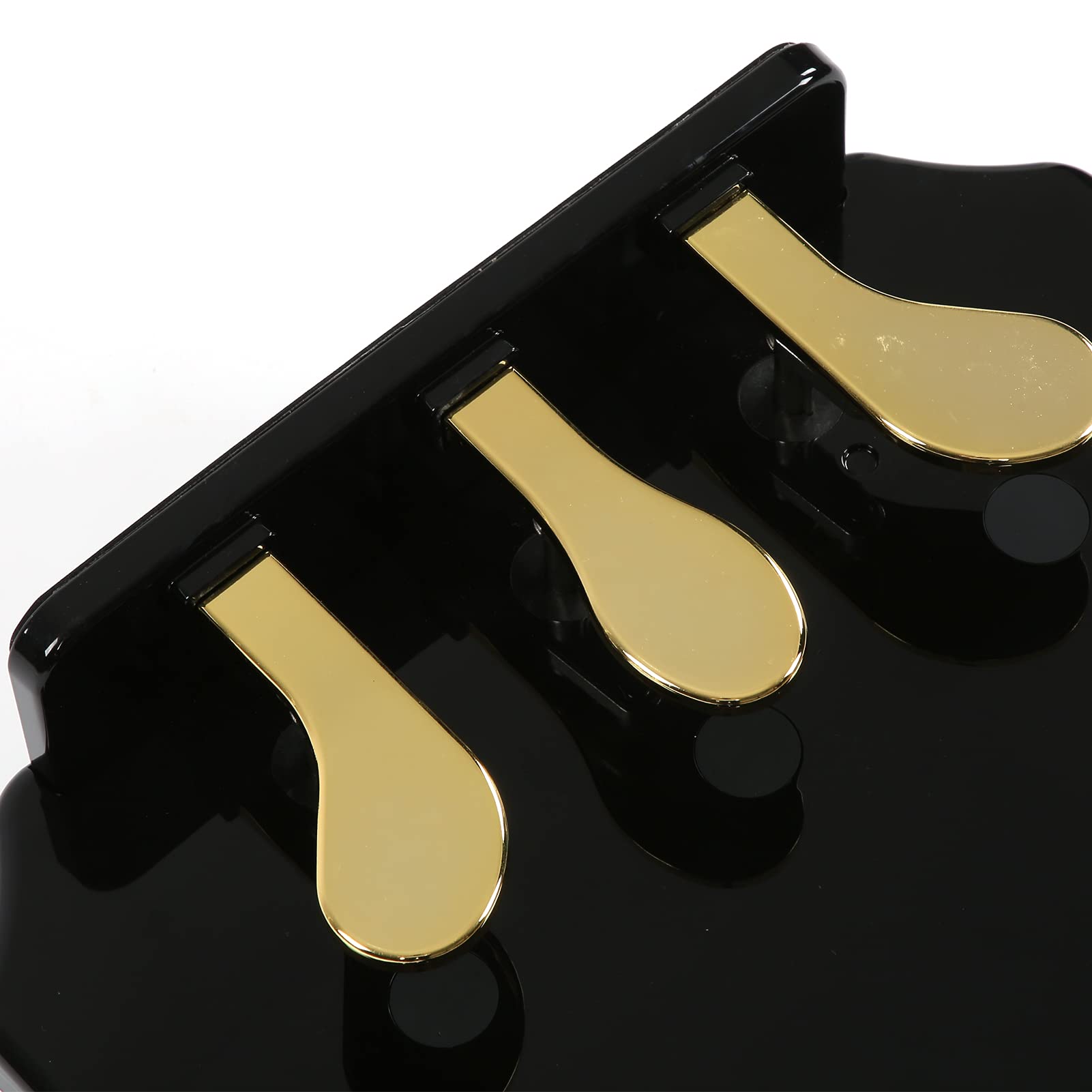 Pedale per Pianoforte, Estensore per Pedale del Pianoforte, Pedale Robusto e Durevole Regolabile in Altezza per L'apprendimento e L'uso da Parte dei Principianti(nero)
