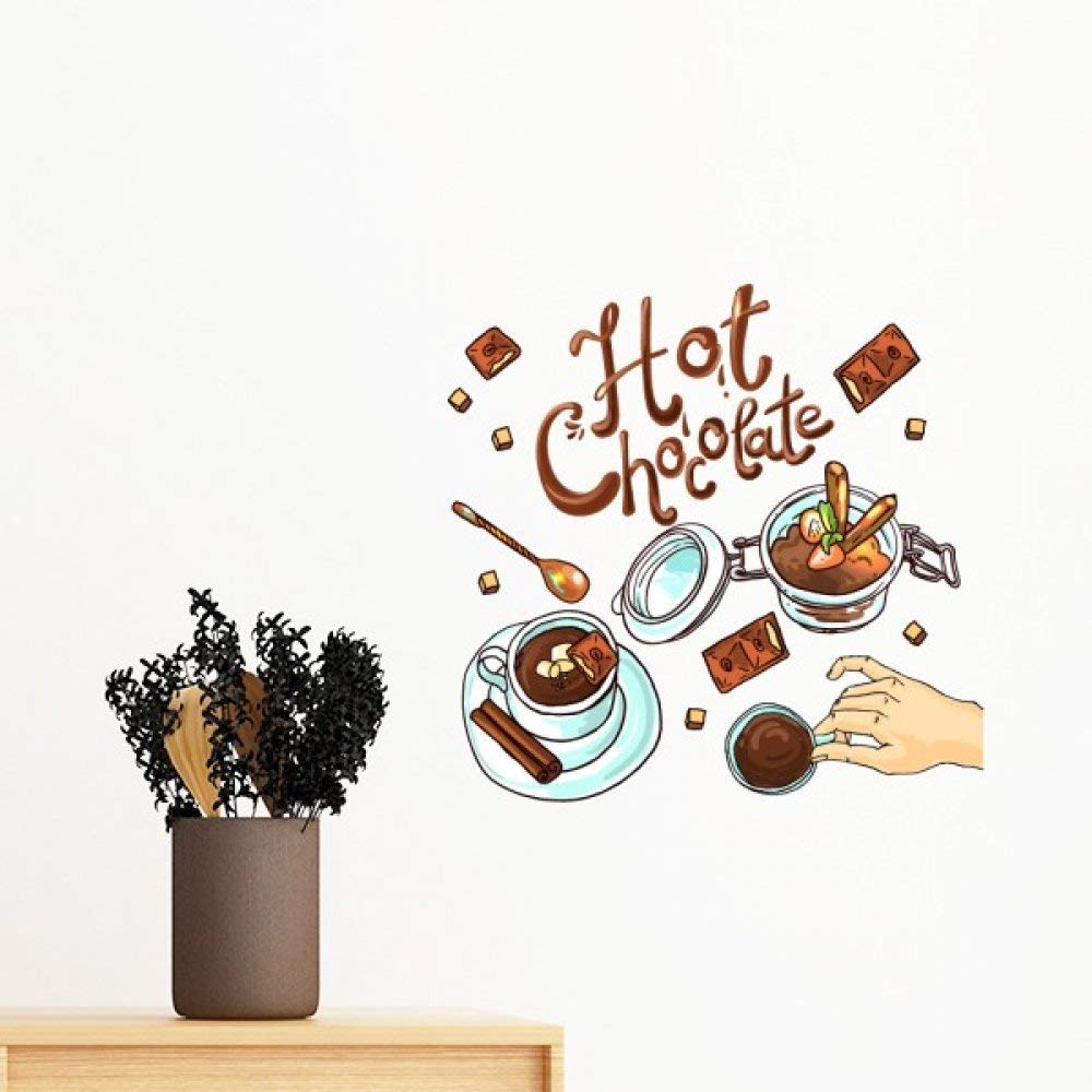 Autocollant mural boisson chaude pour embellir votre coin cuisine ou votre chambre