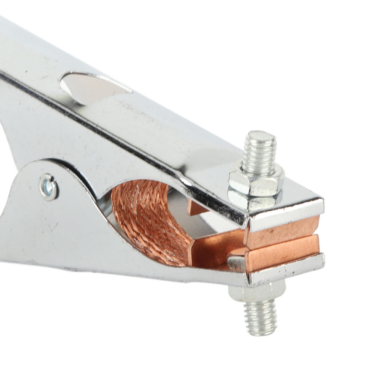 300A Electroplated Ground Ground Clamp, Welding Ground Clamp Clamp Copper Welding Earth Clip for Manual Welder