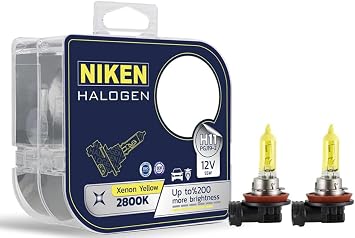 niken 12V H11 55W SARI I IK AMPUL 2800K 2 ADET