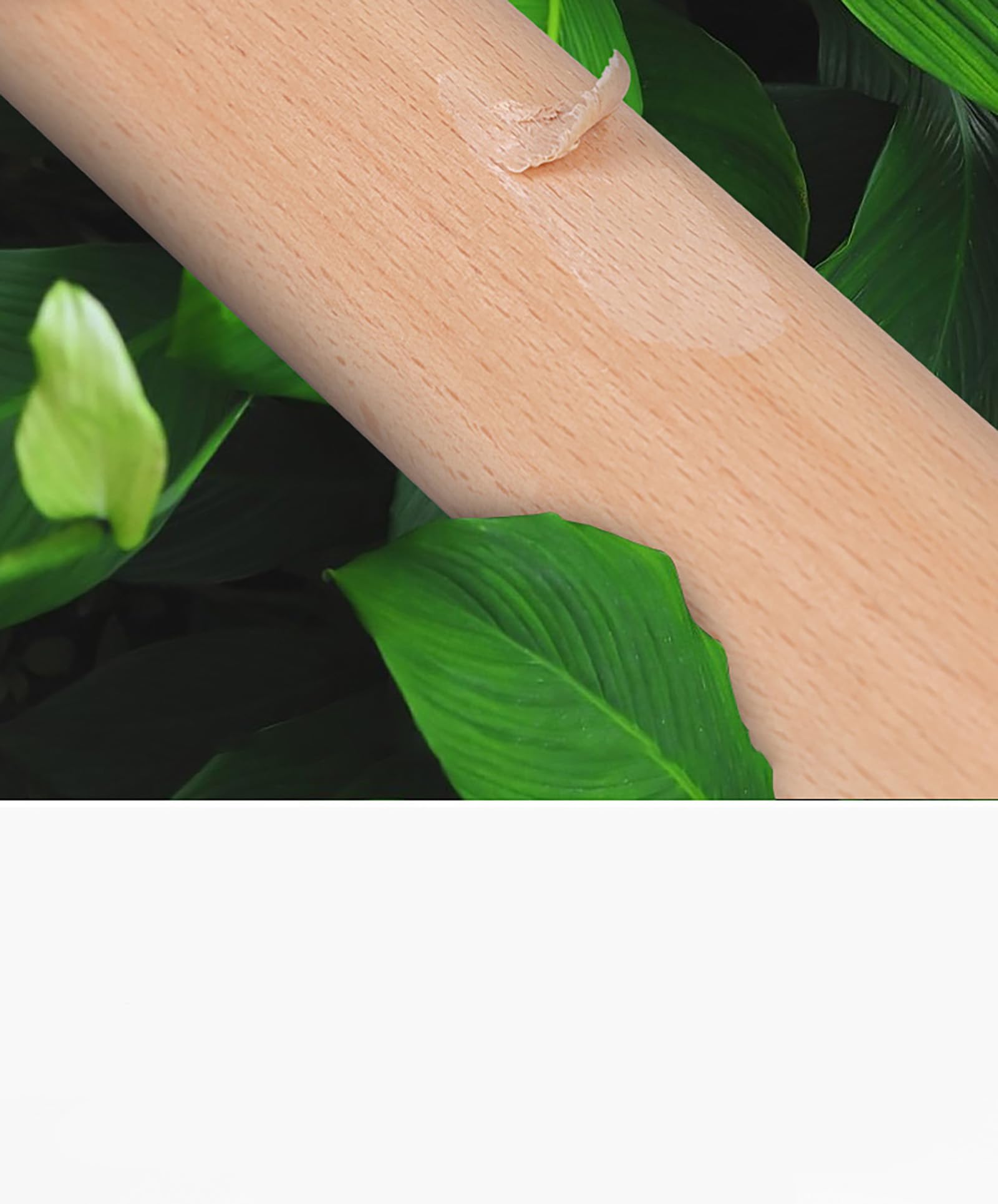 Zestaw 4 drewnianych nóg 45 cm na krzesła, kanapy, komody i stoliki kawowe - kolor naturalnego drewna, nowoczesny design nachylenia, idealne do ulepszenia wystroju domu