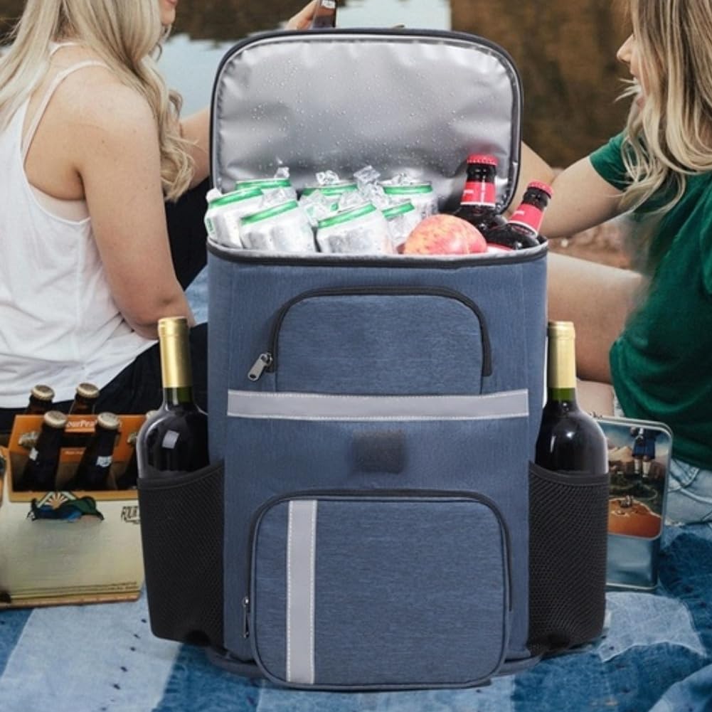 Zaino termico 30 l impermeabile tessuto Oxford campeggio picnic viaggi