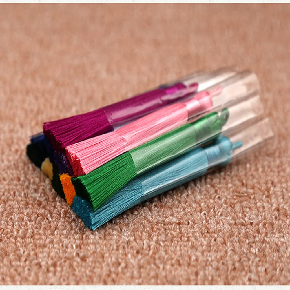 Lot De 20 Pompons Noirs En Polyester - 12 Cm - Pour Bijoux DIY, Décoration, Marque-pages, Accessoires - Fait Main