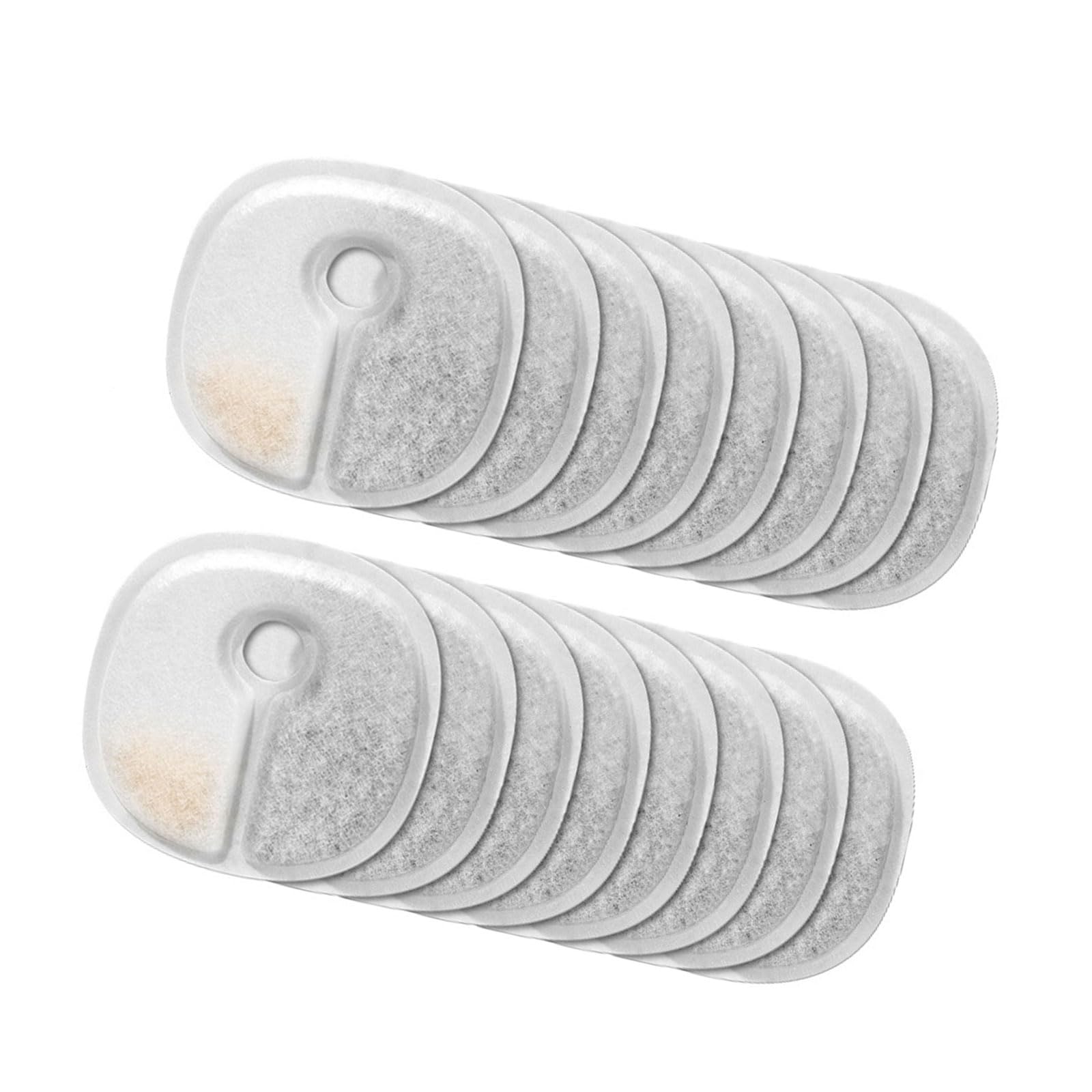 Oxxggkao Advanced Filtration Filter for Cats Water Dispenser Safe Design and Filtration Replacement Filter for Pet Fountain Cats Water Fountain
