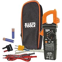 Klein Tools CL800 Digital Clamp Meter, Auto Ranging TRMS, AC/DC Volt/Current, LOZ, Continuity, Frequency, Capacitance, NCVT, Temp, More 1000V