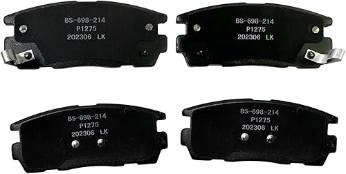 Miniatura 7 de Pastillas de freno de cerámica delanteras y traseras para Chevy Equinox GMC Terrain 2010-2017, kit de pastillas de freno de disco de repuesto P-1421