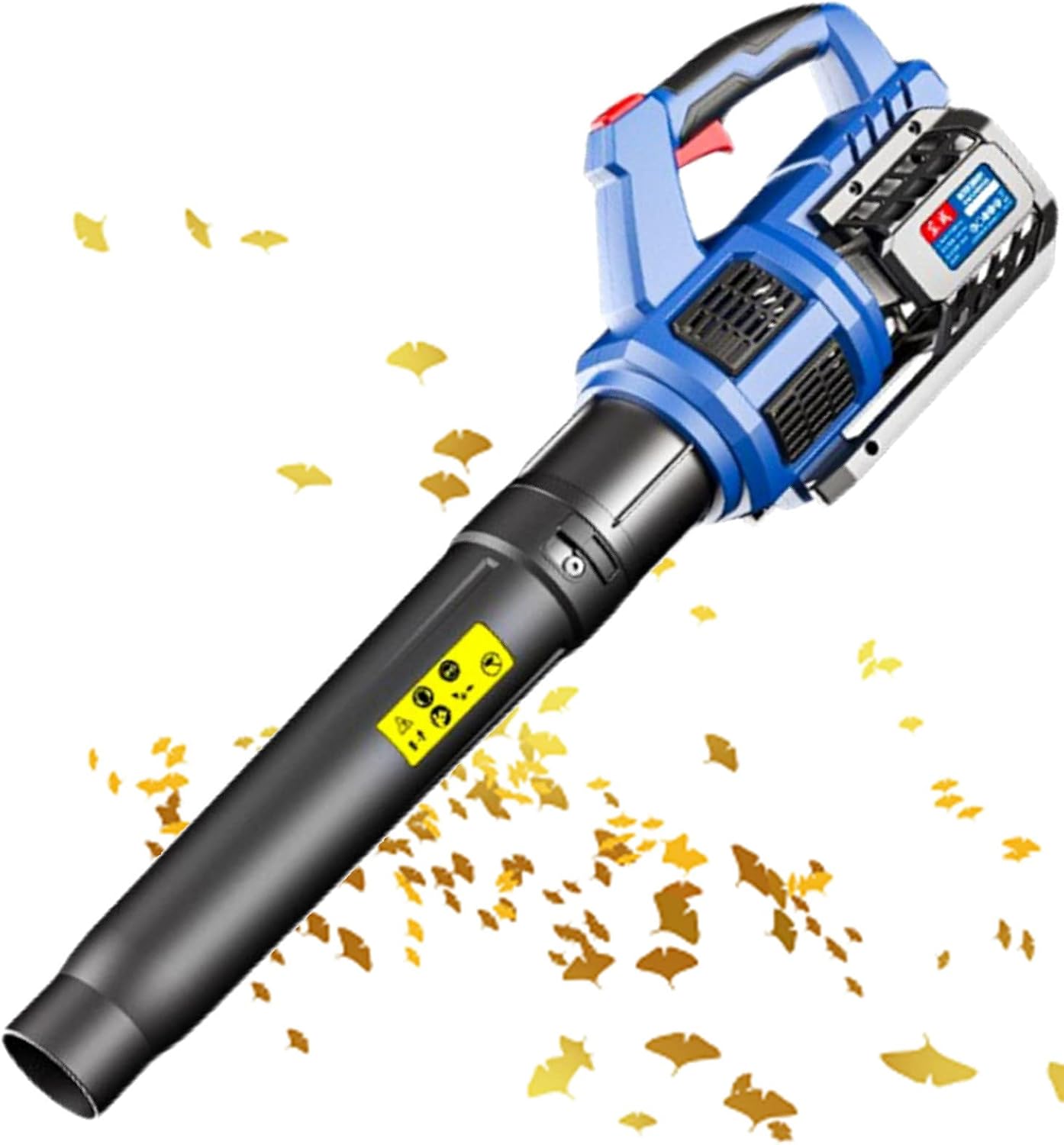 Brushless Leaf Blower Blower, 40v Lithium Leaf Blower (4.0AH) Dual Electric, Industrial Grade Outdoor Snow Removal Leaf Blower