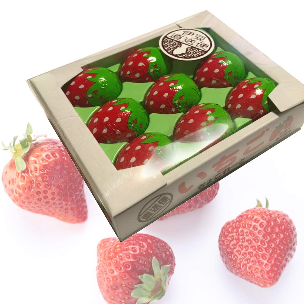 Amazon | いちごちょこれーと チョコレート プチギフト 伊豆 直送便 苺