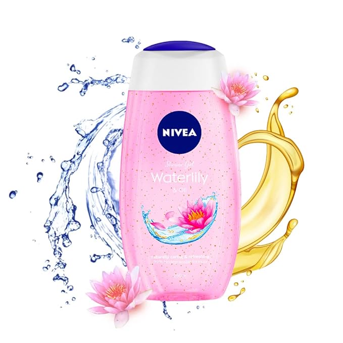 Nivea Waterlily & Oil Body Wash Shower Gel with Care