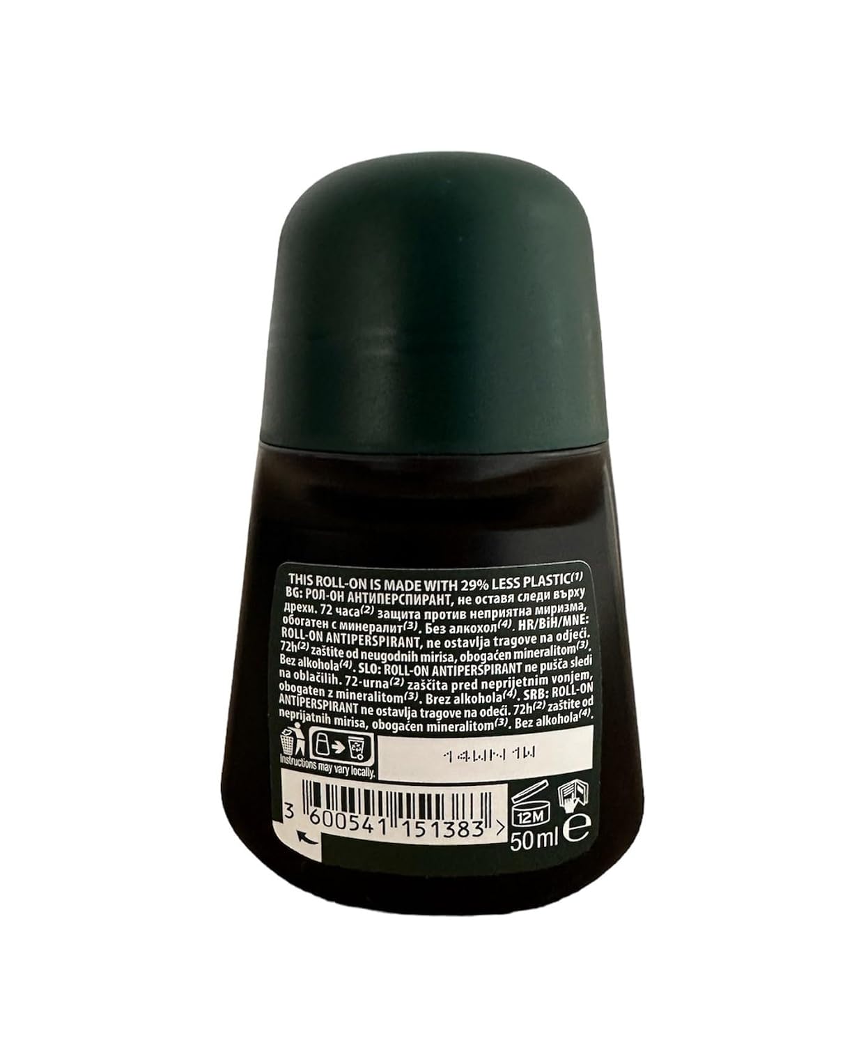 Garnier Men Invisible Anti-Perspirant Roll-On 50 ml / 1.7 fl oz