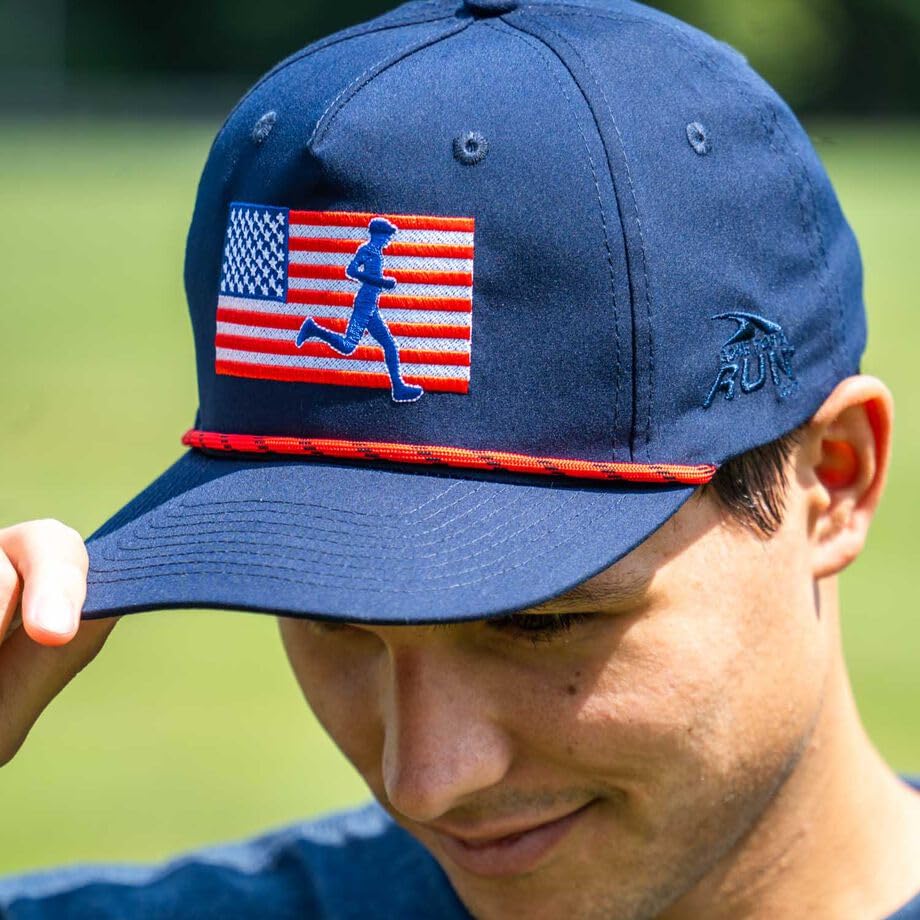 Image of Gone For a Run Running Hat - Rope or Trucker - One Size Fits Most