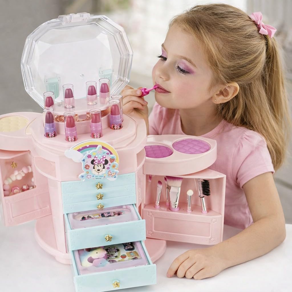 Kit Maquiagem Teen Minnie Disney - Maleta Montável FENZZA DIS318