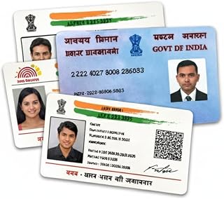 PVC Card Printout Service for Any ID – Single & Double Sided | Waterproof Durable Plastic Card | CR80 Size ID Card Printing Price In India