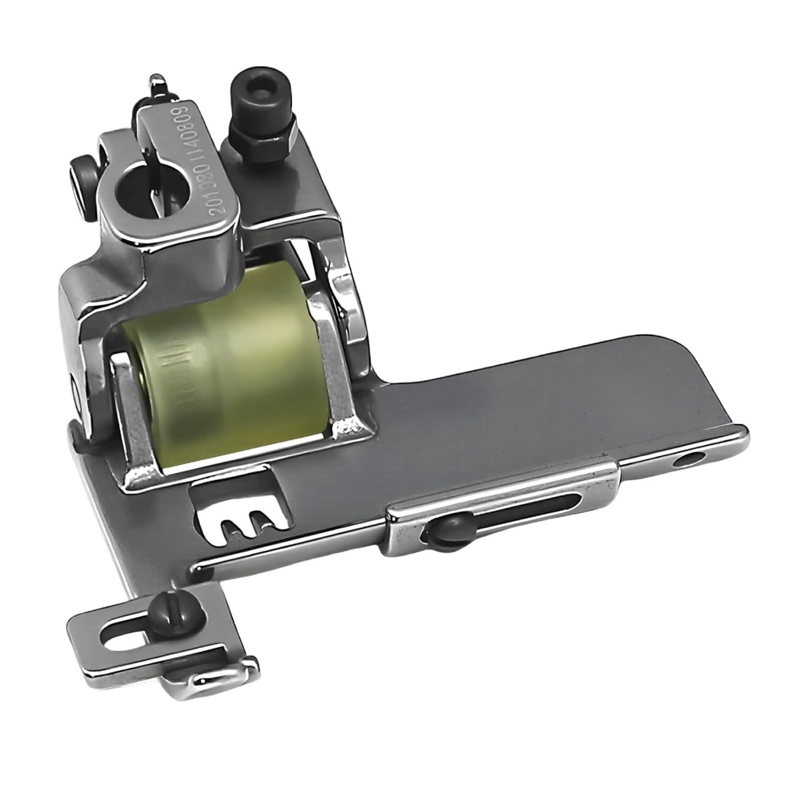 1 Piedino premistoffa a Rullo a Tre Aghi e Cinque Fili 5.6 Macchina overlock ad Incastro Parti for Cucire industriali in Materiale Spesso(Rubber Wheels)