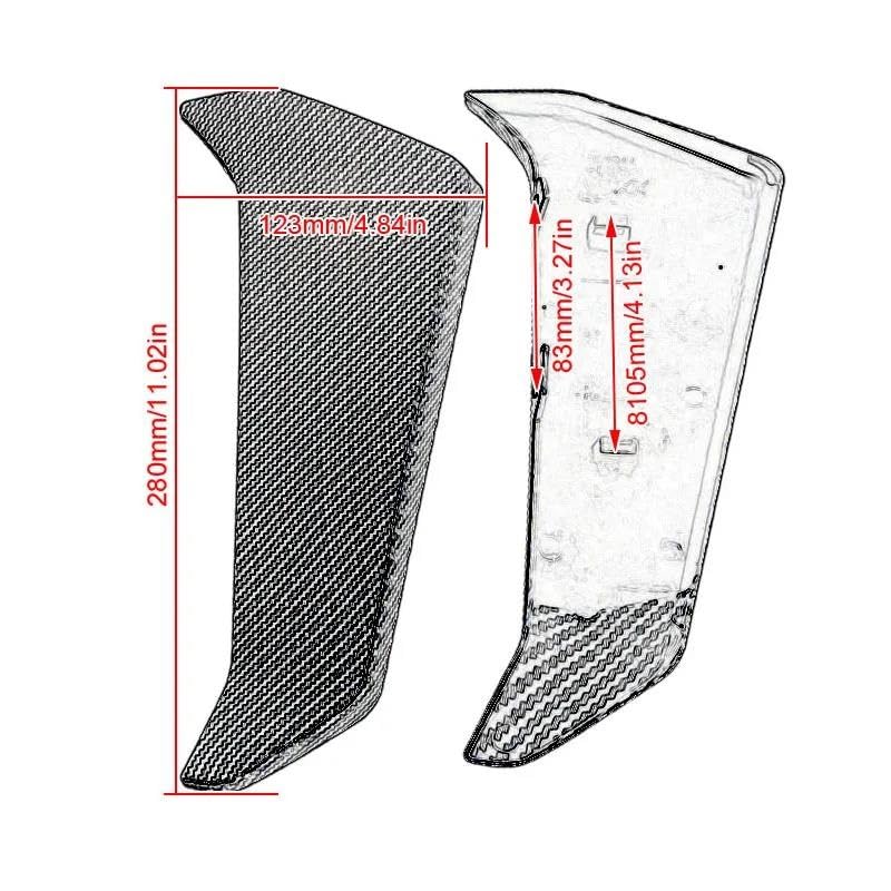 Radiateur moto couvercle protection carénage panneaux MT-09 - 3