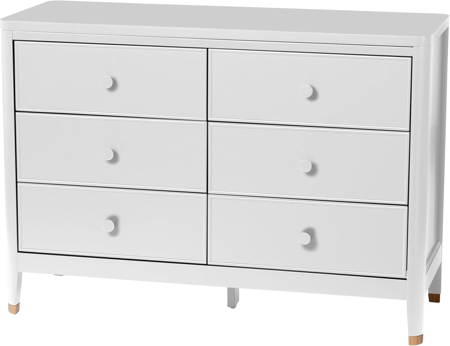 Little Seeds Aster 6-Drawer Dresser, True White - Image 10