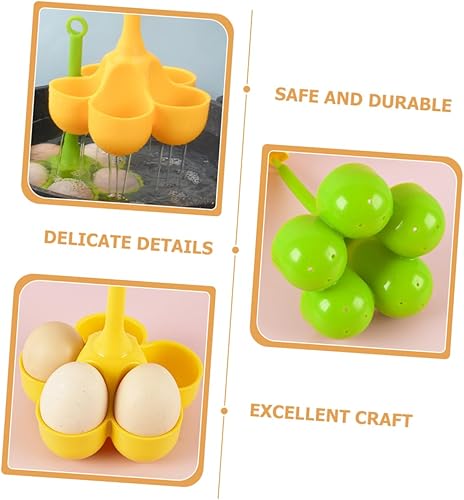 Miniatura 6 de Bandeja de huevo de silicona, soporte para huevos escalfados, tazas para escalfar huevos, utensilios de cocina para huevos, tazas para escalfar