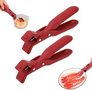 Hot Plate Gripper, Multi-angle Hot Plate Gripper, Anti Scald Plates Grippers, Multi-purpose Anti-Scald Bowl Holder Clip for Kitchen, Clamping Pot Holder Clippers