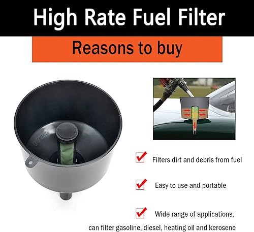 Miniatura 2 de AF8CB 8 GPM Filtro Conductivo de Combustible Portátil