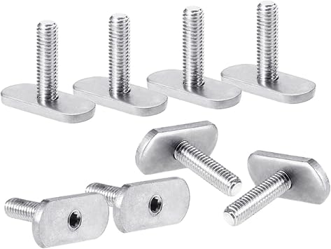 Kayak Rail Screw 24pcs Track Screws & Gear Bolt for Kayaks Canoes Boats Stainless Steel for Kayaks Canoes Boats Rail