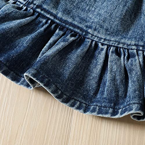Colete infantil sem mangas para meninas, saias jeans, roupas de tutu arco-íris para meninas, Branco,