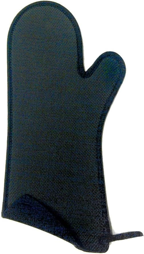 FLXaPrene Oven Mitt with Nomex Binding, 13.75 x 6.5 inch Black