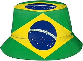 Cute Flag Bucket Hats Reversible Fisherman Cap Packable Sun Hat for Women Men