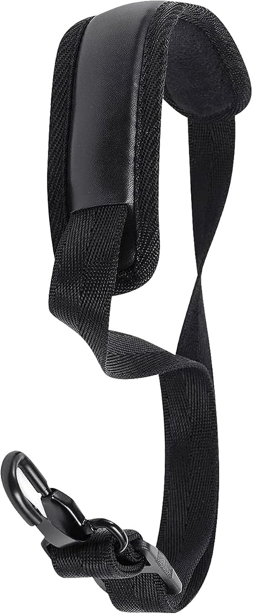 KUWAN Saxophone Neck Strap Soft Sax Leather strap Padded for Alto Sax Tenor | Clarinet Baritone Soprano Horn Music Instrument with Swivel Hook, Adjustable, Comfortable Support & Regular