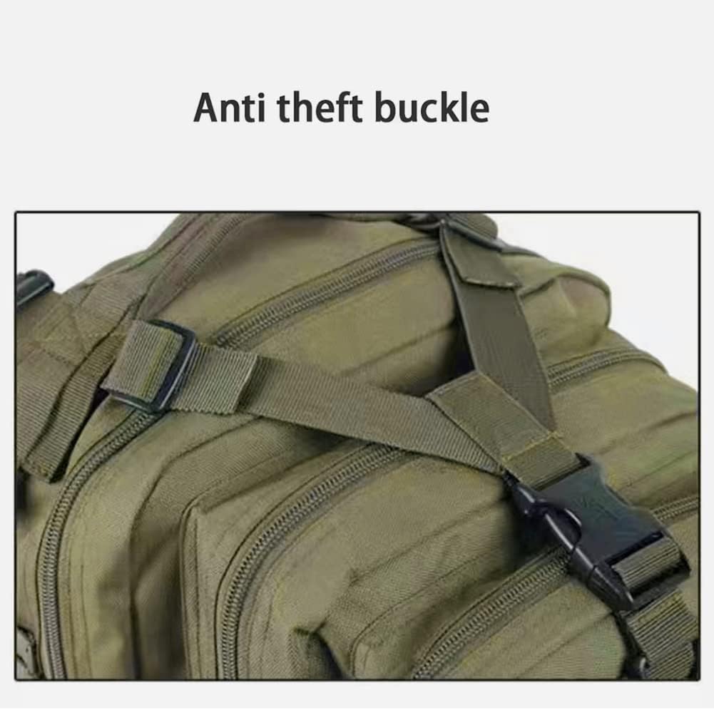 30L Waterproof Military Tactical Backpack Assault Bag Hiking Backpack MOLLE Outdoors Camping Trekking Rucksack - Green : Clothing, Shoes & Jewelry