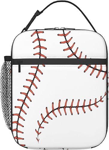 Bolsa de almuerzo de baloncesto para mujeres y hombres, lonchera reutilizable con aislamiento para el trabajo, oficina, escuela, picnic, bolsa