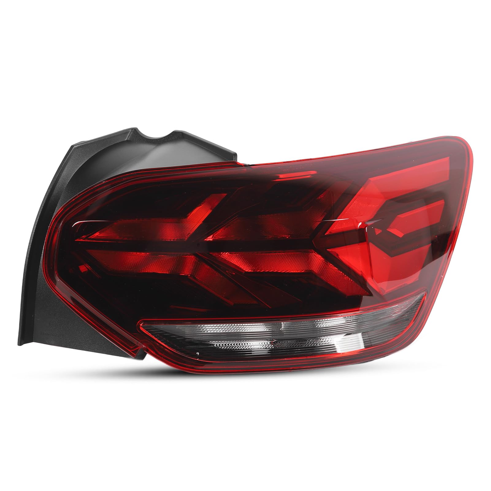 Ejoyous Obudowa Lampy Tylnej ABS PMMA PC Zespół Tylnej Lampy Bezpośrednia Wymiana Odporna na Zarysowania Łatwa Instalacja dla Sandero MK3 2021 Plus Stepway MK3 2021 Plus (Po prawej: 265501832R)