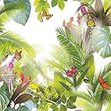 Diseño de hojas tropicales Papel pintado Arthouse con diseño Amazonas, Citrus, 53 cm x 10.05 m