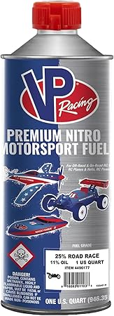 VP Racing 4496177 R/C Car 25% Road Race 11% Oil, (1 Quart)