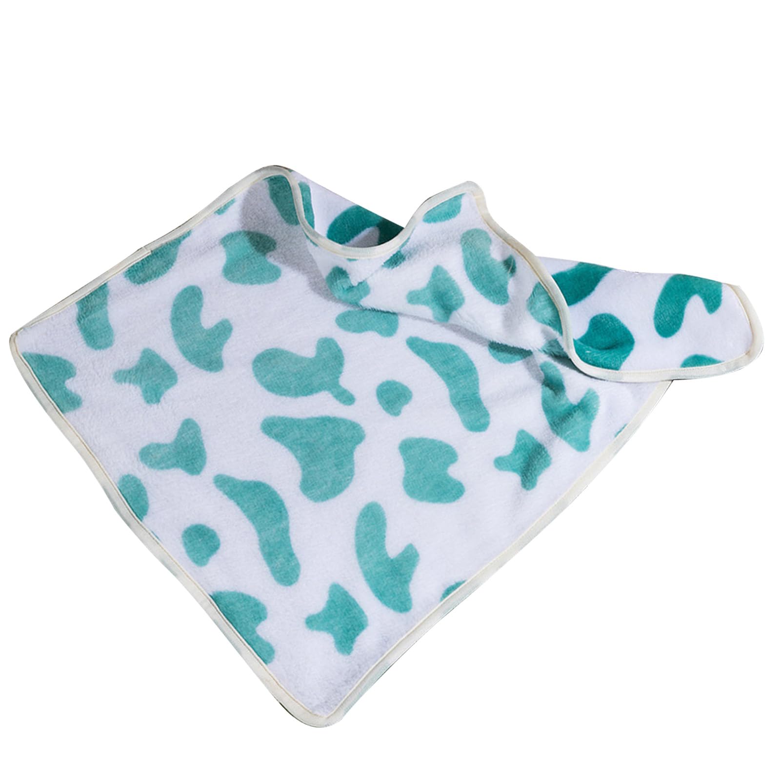 Coperta per Cani di Piccola Taglia Media, Simpatica Coperta Calda per Animali Domestici con Stampa di Mucca Soffice Coperta per Gatti per Cani Gatti Autunno e Inverno(L)