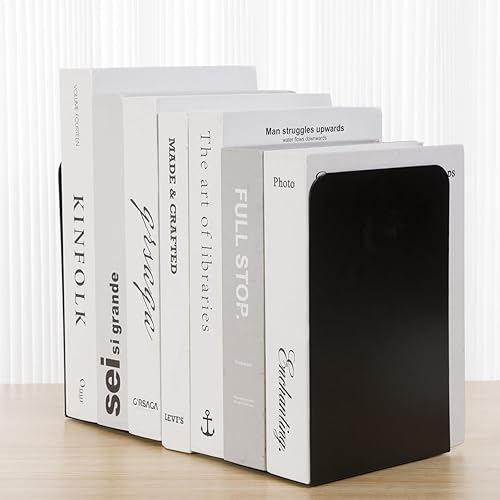 Miniatura 3 de Sujetalibros de metal para estantes