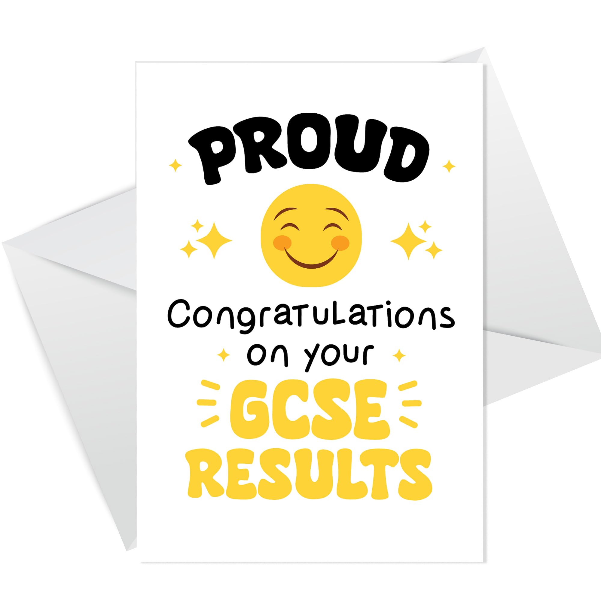 RED OCEAN GCSE Results Congratulations Card | Well Done Card For Son Daughter | Passed Exam Results Card | Congratulations Card For Boy or Girl | Exam Results Well Done Cards