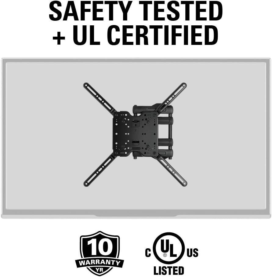 Made for Amazon Full-Motion TV Wall Mount for 32 to 80 TV 8 Made for Amazon Full-Motion TV Wall Mount for 32 to 80 TV